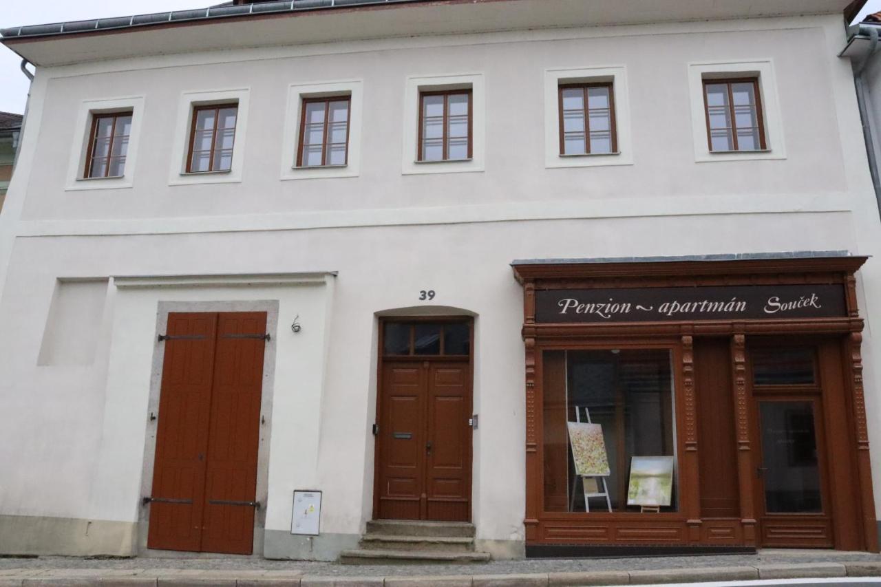 Penzion-apartmán Souček Jindřichŭv Hradec Exterior foto