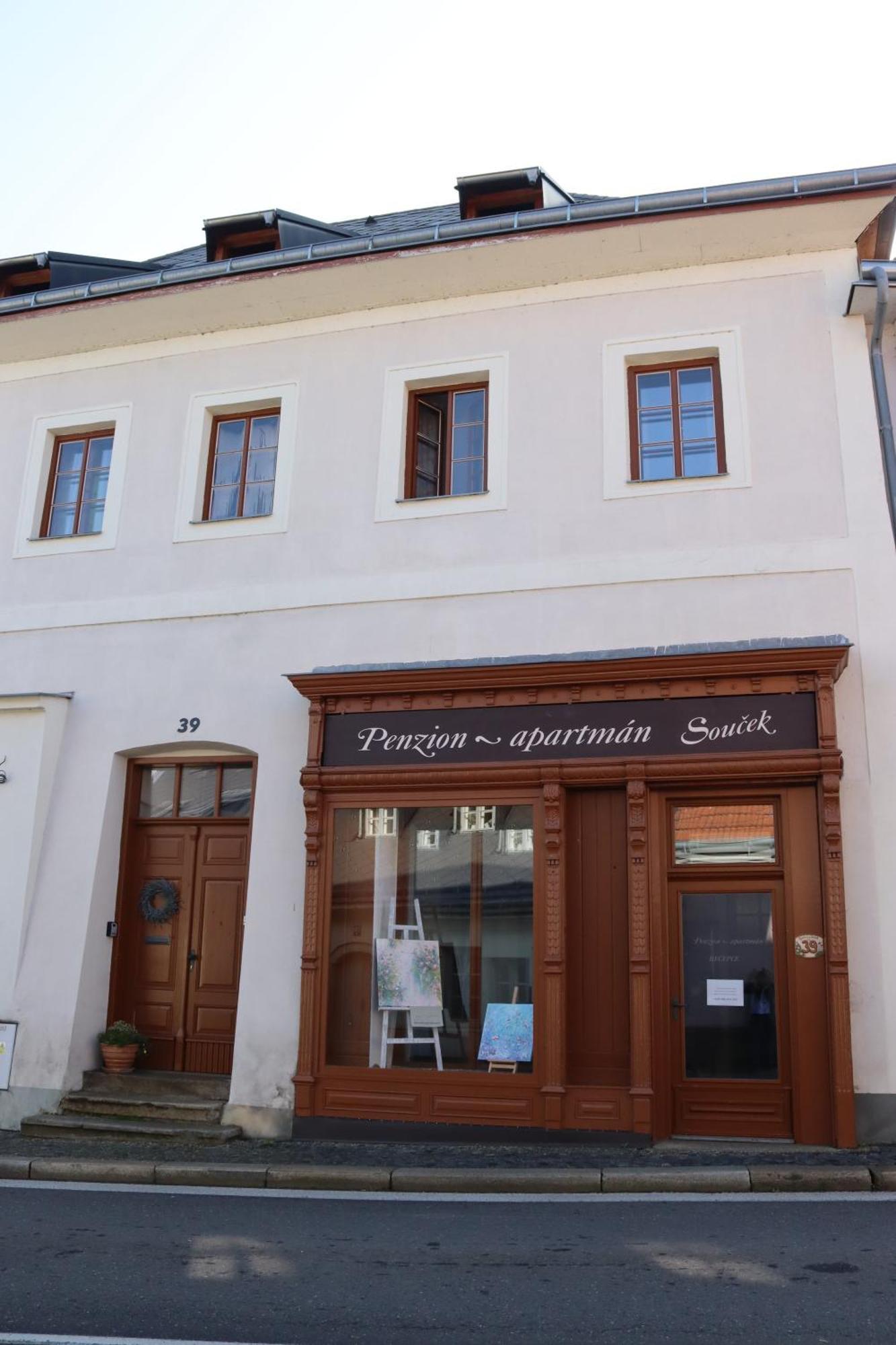 Penzion-apartmán Souček Jindřichŭv Hradec Exterior foto